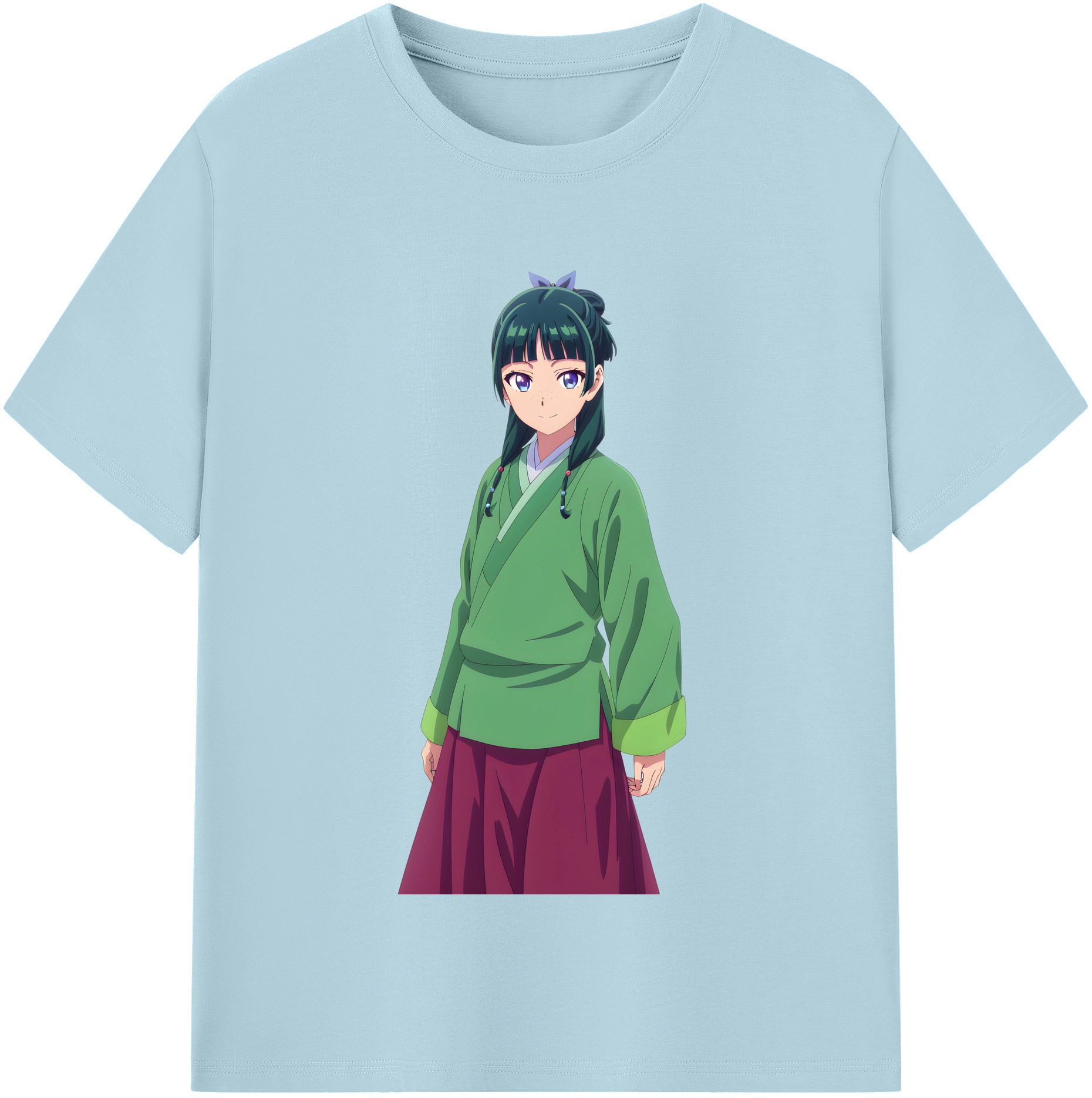 （画像用） 薬屋のひとりごと The Apothecary Diaries 綿100％半袖Tシャツ（フロントプリント）